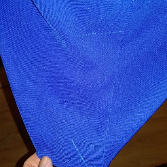 Mario Serrani Sleeveless Shift in Royal Blue - Picture 5 of 7